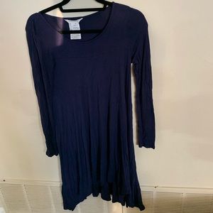 BCBG Generation Asymmetrical blue dress